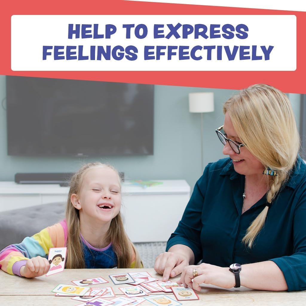 My Feelings and Emotions 27 PECS Flashcards for SEN Special Ed, Autism as Cue Cards, Aiding with Empathy and Social Skills, Also a Tool for SENCO