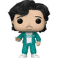 Funko Player 456 Seong Gi-Hun: P o p ! TV Vinyl Figurine Bundle with 1 Compatible 'ToysDiva' Graphic Protector (1222-64795 - B)