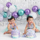 Mermaid First Birthday Crown | Oneder The Sea Girl Party Hat | SPRINKLES Mermaid Tiara | Under The Sea Lace Crown Decoration | LOVECRUSH Handmade in