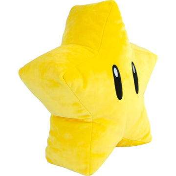 Club Mocchi Mocchi- Super Mario Plush - Super Star Plushie - Squishy Collectible Mario Toys and Plushies - 15 inch