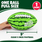Watermelon Ball Pool Water Beach Football (9 Inch) - Durable Waterproof Football Gifts with Strong Grip for Pool, Beach, Lake & Outdoor Play, Sports