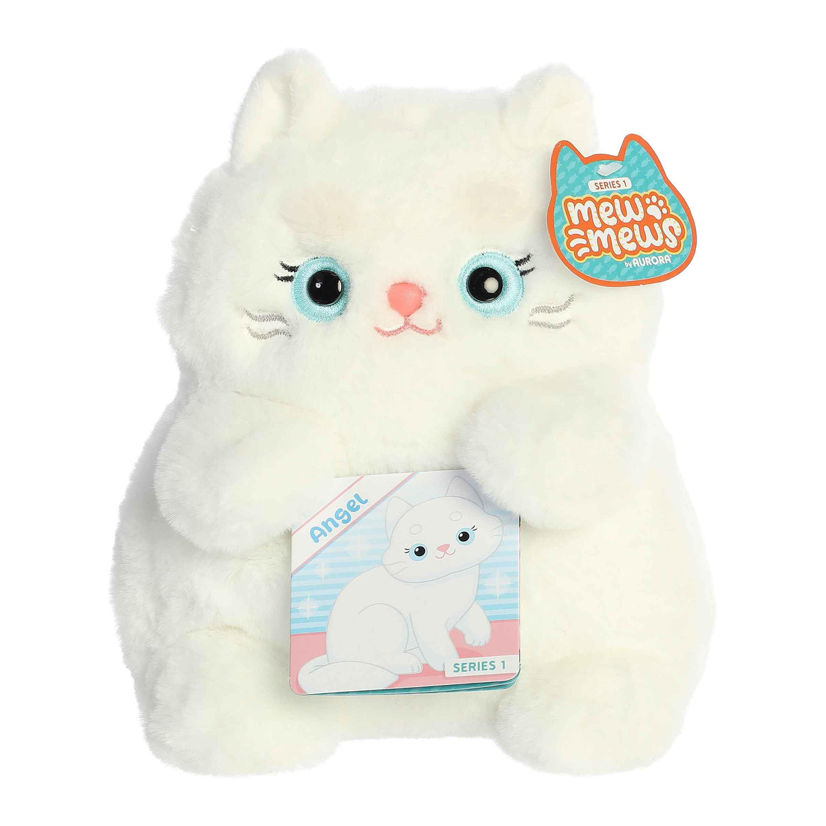 Aurora Mewmews 7" Angel Playful Stuffed Animal