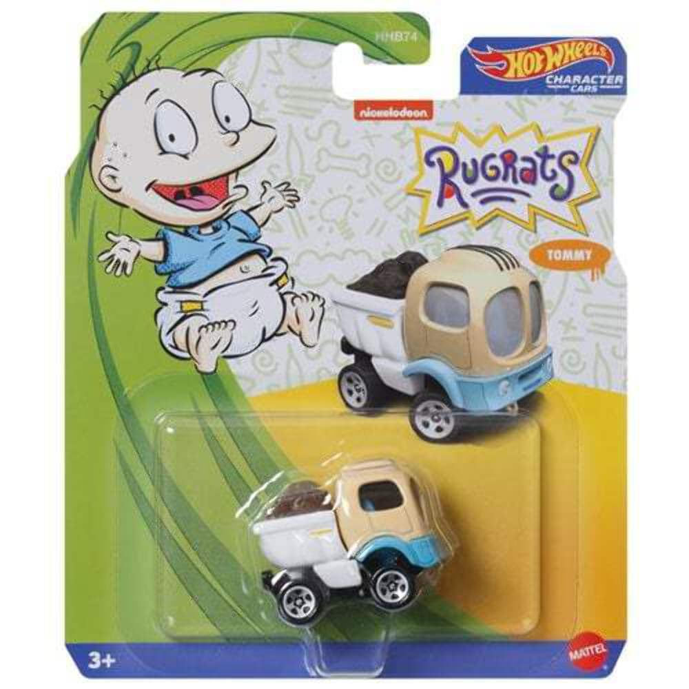 Hot Wheels Nickelodeon Rugrats Tommy Character Car 1:64 Diecast