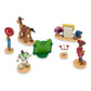 Disney Store Official Toy Story 5 Figure Set -7 Fully Sculpted Disney Figures Including Woody, Buzz, Forky, Lilypad, Bullseye, Jessie & Tech Trio in
