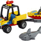 LEGO City Beach Rescue ATV 60286 Building Kit; Fun Cool Toy for Kids, New 2021 (79 Pieces)