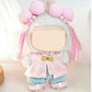 for Labubu Tang Dynasty Style Set - Traditional Chinese-Inspired Costume for 17cm Collectible Figures