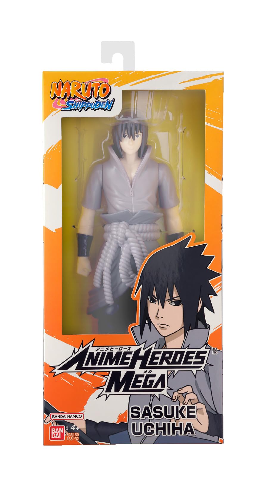 ANIME HEROES MEGA - Naruto - Sasuke Uchiha 12" Action Figure