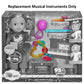 Replacement Part for Fisher -Price Little Mommy Let's Make Music Doll - BCR53 ~ Replacement Parts