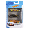 Hot Wheels K5904 Hot Wheels Basic Car Assortment 3 Pack