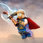 Lego Marvel Attack on New Asgard, Thor Buildable Toy 76207 with Hammer, Stormbreaker and Monster Figure, Love and Thunder Movie Set