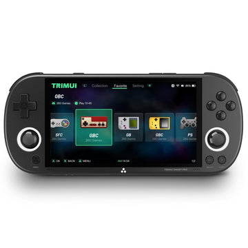 TRIMUI Smart Pro Handheld Game Console, Black 128GB