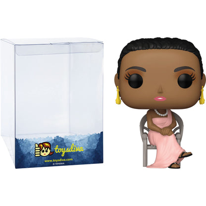 Funko Whitney Houst o n : P o p ! Rocks Vinyl Figurine Bundle with 1 Compatible 'ToysDiva' Graphic Protector (025-61427 - B)
