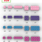 300 Pieces Friend Girls Building Bricks, Bulk Small Bricks for Building, Compatible with Lego Parts and Pieces, Creative Building Block Toys for Girls