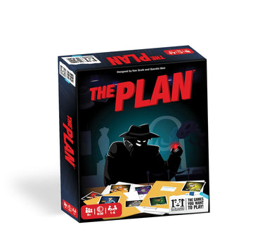 R&R Games The Plan, Strategic Card Game, Heist Card Game, Family Games for Kids and Adults, Fast Play Time