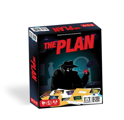 R&R Games The Plan, Strategic Card Game, Heist Card Game, Family Games for Kids and Adults, Fast Play Time