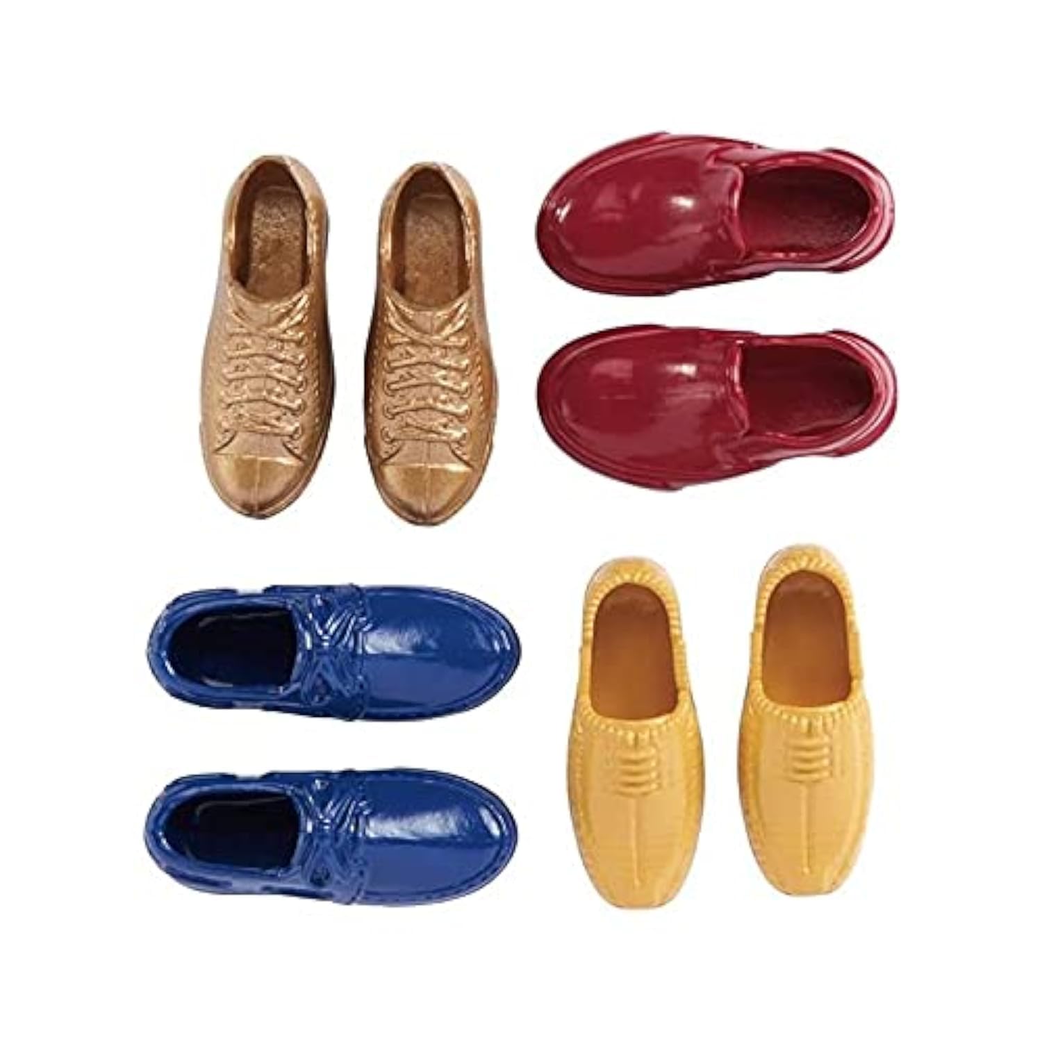 Mattel Barbie Ken GWF12 Shoe Assortment Set of 4