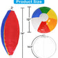 Lamnhin 16'' Beach Balls for Kids - 3 Pack Beach Ball Bulk Inflatable Pool Beach Balls Bulk Hawaiian Tropical Theme Party Decorations Favors Supplies