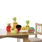 LEGO® DUPLO™ Tomato Plush Character 5.5" with Embroidered Features