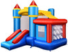 GOFLAME Inflatable Bouncing Castle with Ball Pit, Large Sliding and Jumping Area, Jumping Bouncing House with Basketball Hoop and Ball Shooting Nets