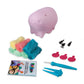 ORB The Factory Fluffables Taffy Motion Arts & Crafts, Green/Blue/Yellow/Pink, 11.75" x 2" x 6"