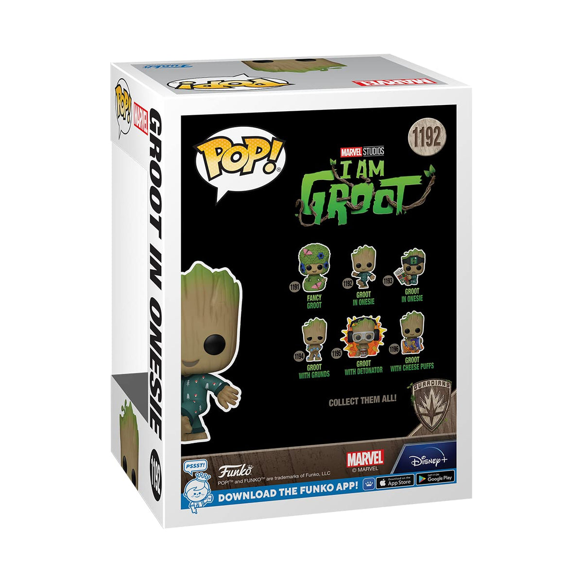 Funko POP! Marvel: Guardians of the Galaxy - Groot in PJs (Dancing)