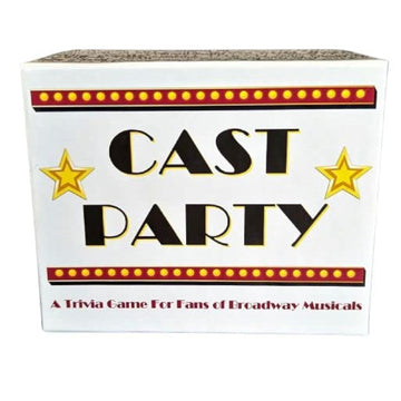 CAST Party! | Party Game for Theater People | Broadway Musical Trivia | Broadway Gift Idea | 400 Trivia Cards for Musical Theatre Enthusiasts | Trivia