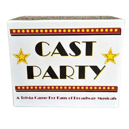 CAST Party! | Party Game for Theater People | Broadway Musical Trivia | Broadway Gift Idea | 400 Trivia Cards for Musical Theatre Enthusiasts | Trivia