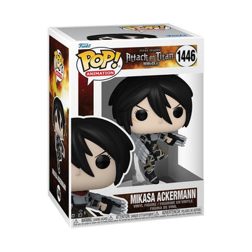 Funko POP! Animation: Attack on Titan - Mikasa Ackerman - Collectable Vinyl Figure - Gift Idea - Official Merchandise - for Kids & Adults - Anime Fans