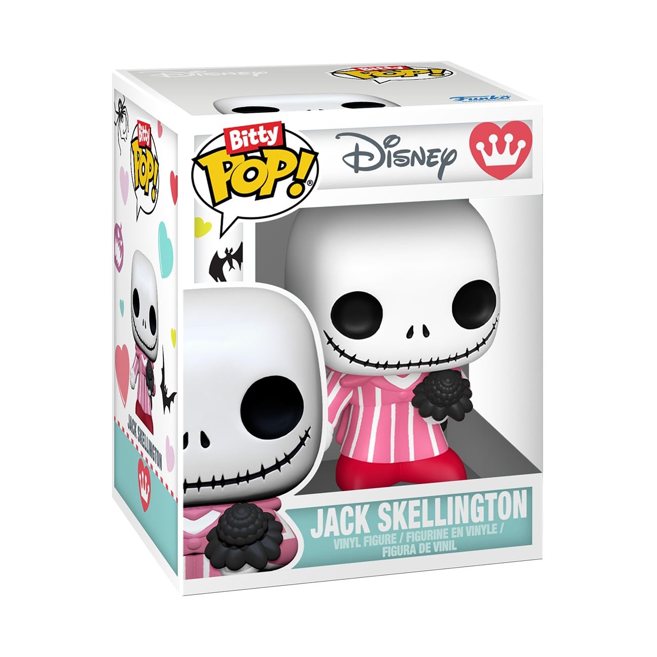 Funko Bitty Pop! Bouquet: The Nightmare Before Christmas - Sally and Jack Skellington - 0.9 Inch (2.2 Cm) Collectable - Gift Idea - Party Bags