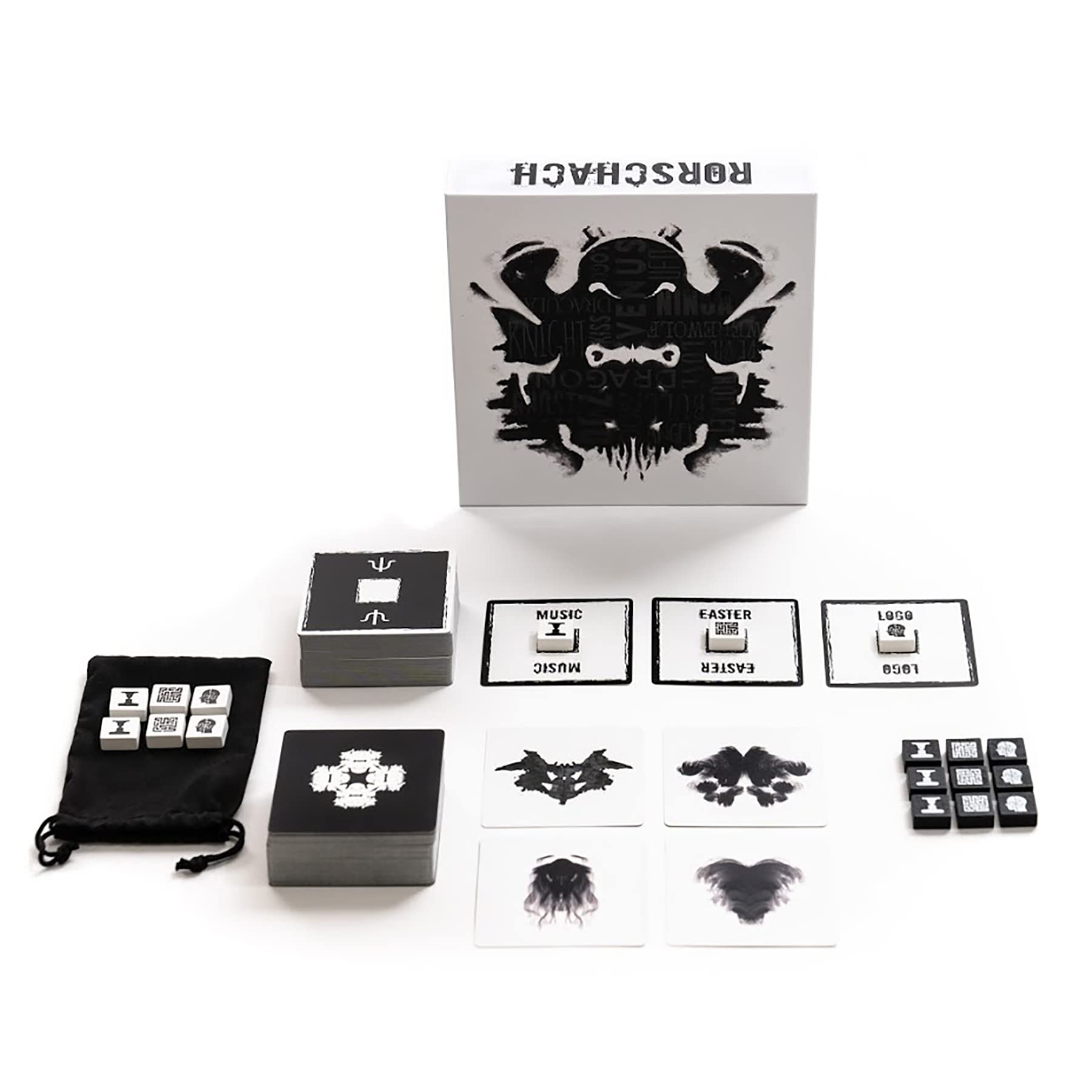 Capstone Games: Rorschach, Strategy Board Game, Unique and Quick Party Game for 2 Teams, 4 to 10 Players, 15 to 30 Minute Play Time, Ages 10 and Up