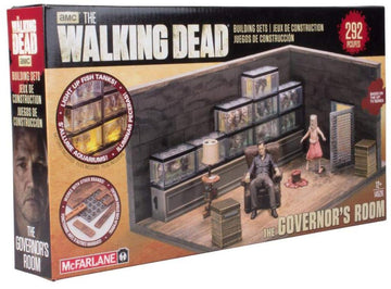 McFarlane Toys The Walking Dead Governor's Room Mini-Figure Building Set