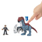 Fisher-Price Imaginext Jurassic World Dinosaur Toy Therizinosaurus & Owen Grady Figure Set for Pretend Play Preschool Kids Ages 3+ Years