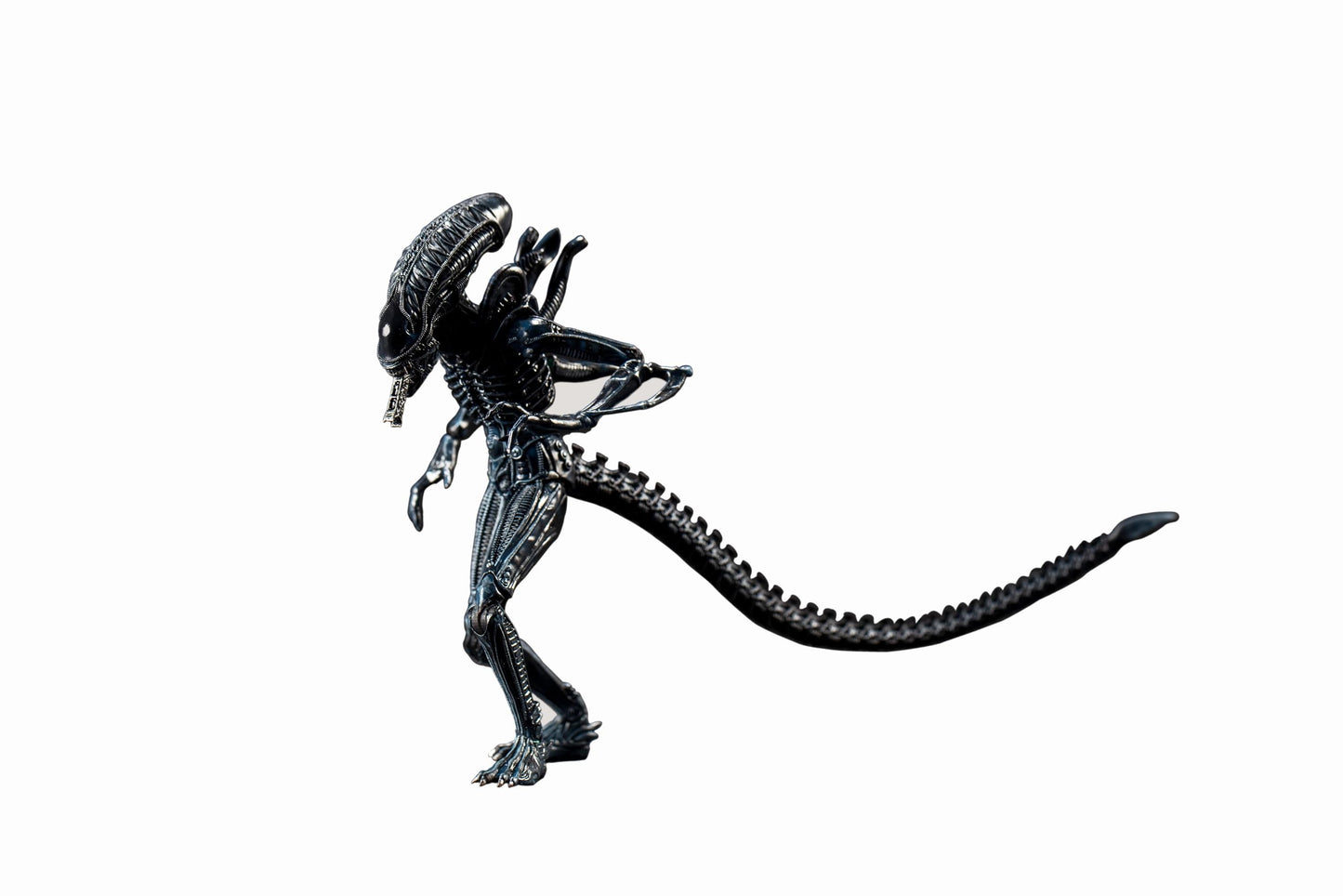 Hiya Toys Exquisite Mini Series 1/18 Scale 5 Inch Aliens Alien Warrior Blue Action Figure