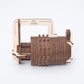Ugears Combination Lock - DIY 3D Wooden Puzzles for Adults Cryptex - Create Your Own Secret Code - Inspired by The Da Vinci Code DIY Model Kits