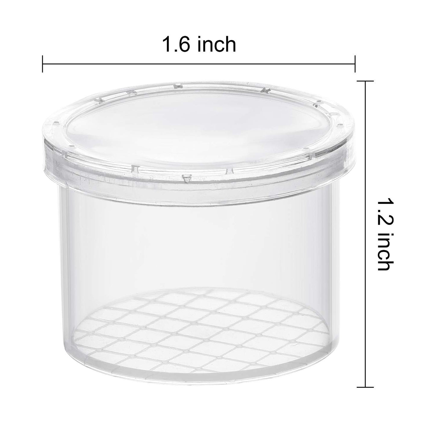 Coopay 16 Pieces Bug Viewer Critter Insect Cage Magnifying Insect Box Bug Magnifier Container Catcher Cage, Science Nature Exploration Tools