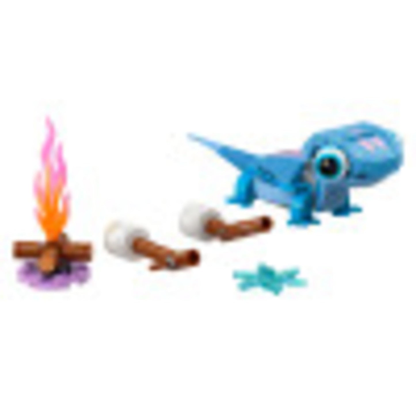LEGO Disney Bruni The Salamander Buildable Character 43186; A Fun Independent Play Building Kit for Kids, New 2021 (96 Pieces)
