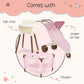 LullaBaby - 14-Inch Realistic Baby Doll Accessory Bundle - Nursery Care Set - High Chair, Playpen & Jogger Stroller - Pretend Play Toys - Kids 2+