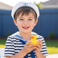 Fun Express Nautical Sailor Hat Rubber Ducks (Set of 12 Duckies) Party Favors and Supplies - VBS Vacation Bible School Supplies/Decor