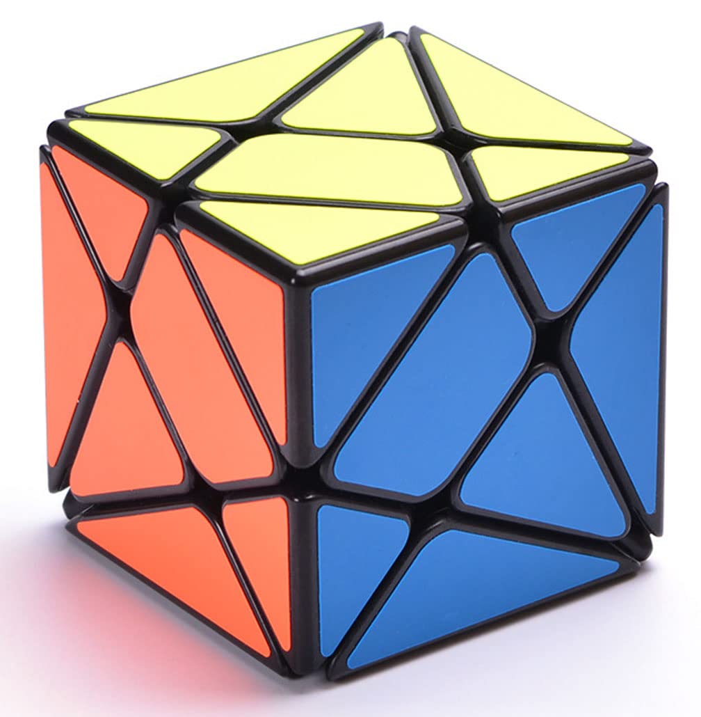 TANCH Skewb Twisty Speed Cube Magic Cube Puzzle Toy Black