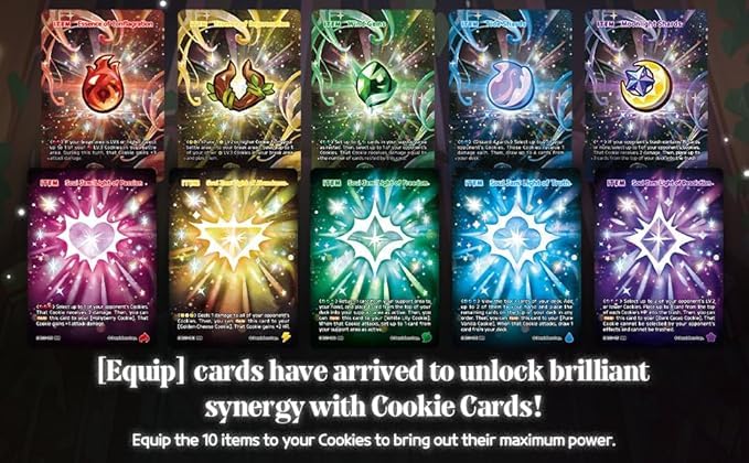 CookieRun TCG: Age of Heroes and Kingdoms Booster Set 2-4 Booster Packs | 2 Players | Ages 6+