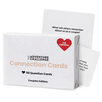 Couples Connection Cards - 50 Date Night Conversation Starters | Couples Card Game | Therapy or Marriage Counseling Acitivity | Wedding or