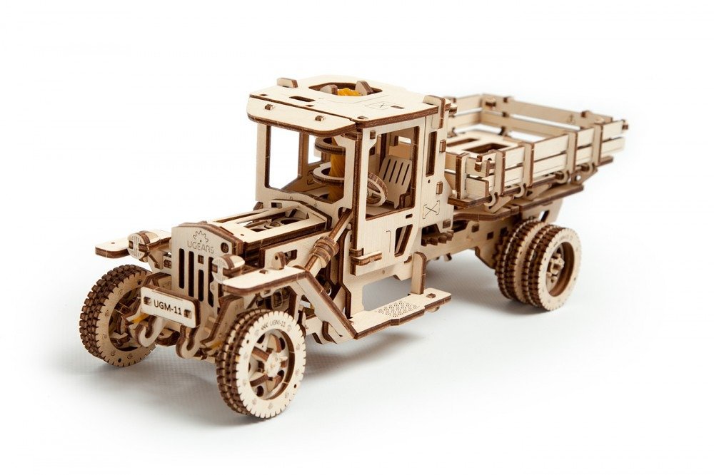 UGEARS Truck Mechanical 3D Puzzle DIY Wooden Construction Set