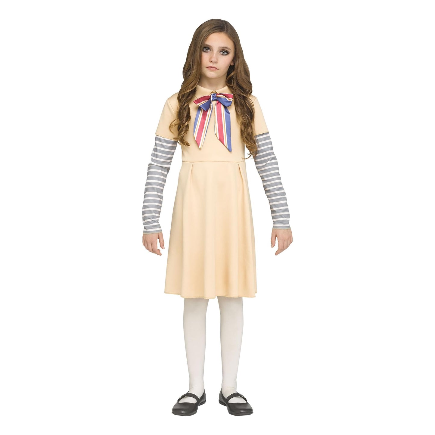 Fun World Girl's AI Meg Doll Costume Dress | Horror Movie Costumes X-Large