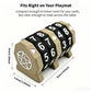 Board Game Life Counter, 4-Digit Wheel Trackers for 0-9999 Single Player and 0-99 Dual Player Modes, MTG Life Counter, Professionally Made for TCG