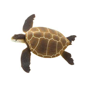 Safari Ltd. Green Sea Turtle Figurine - Detailed 4" Plastic Model Figure - Fun Educational Play Toy for Boys, Girls & Kids Ages 1+