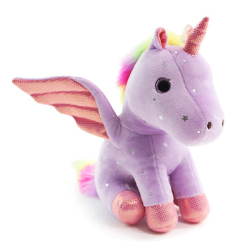 Sew Butiful 8 inch Unicorn Stuffed Animals, Cute Unicorn Gift Toys for Girls,Unicorns Birthday Gifts Soft Plush Toys Set for Baby, Toddler, Girls