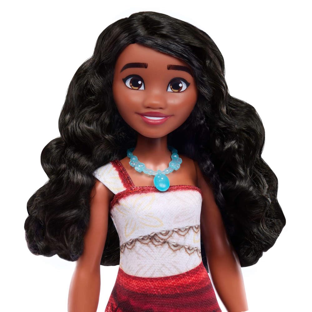 Mattel Disney Moana 2 Voyager 2 Doll Set, Moana & Maui Fashion Dolls in Removable Outfits with 4 Accessories, Inspired by the Movie