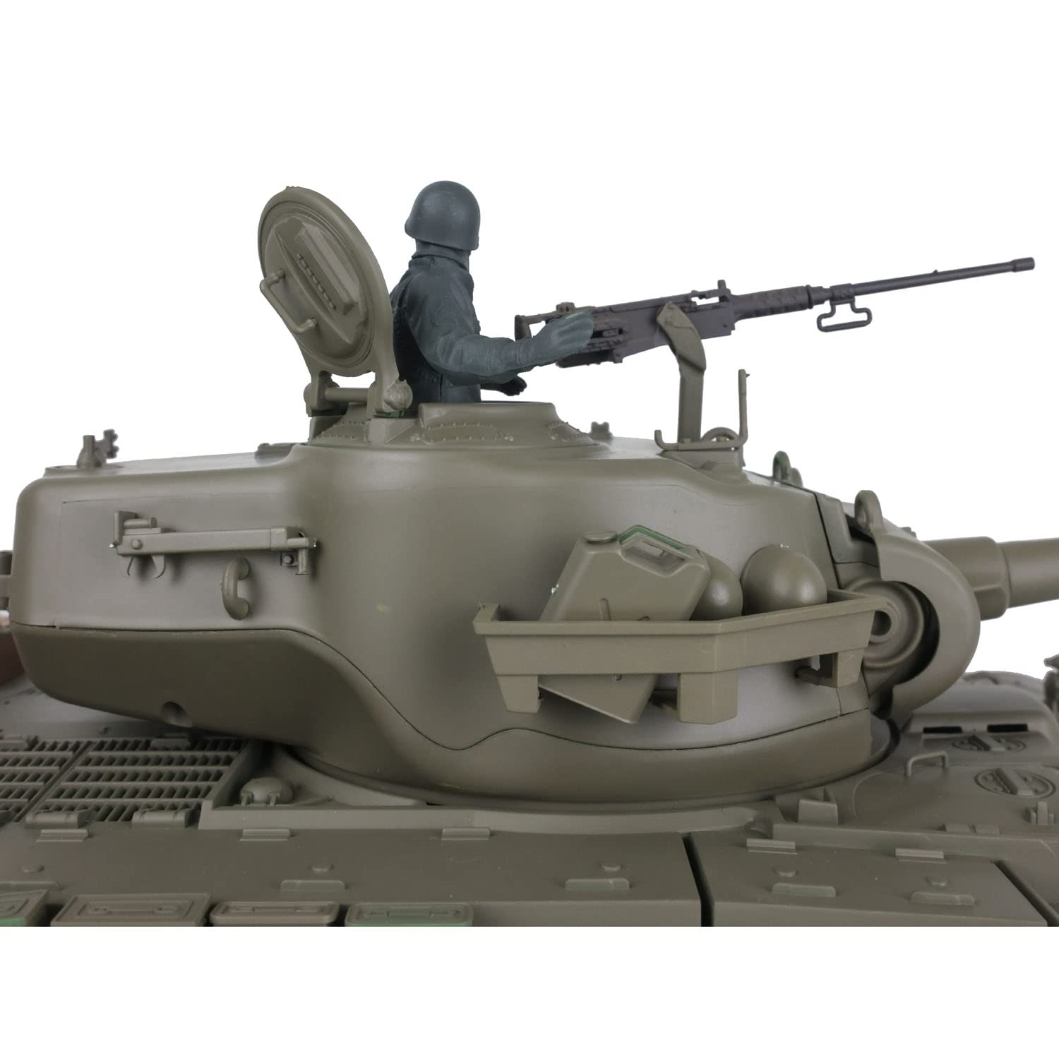 TOUCAN RC HOBBY US in Stock 2.4Ghz Henglong 1/16 Scale 7.0 Plastic Ver M26 Pershing RTR RC Tank Model 3838 BB Airsoft that Shooting BB Bullets