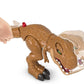 Fisher-Price Imaginext Jurassic World Dinosaur Toy Thrashin’ Action T. rex Figure with Chomping Action for Pretend Play Kids Ages 3+ Years