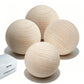 DONZWIYES Wooden Bockey Balls for Stickhandling and Training (2" 4-Pack)